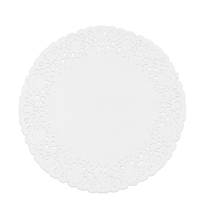 Rodal de Papel Calado Blanco Litos Ø180mm (2000 Uds)