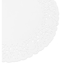 Rodal de Papel Calado Blanco Litos Ø180mm (2000 Uds)