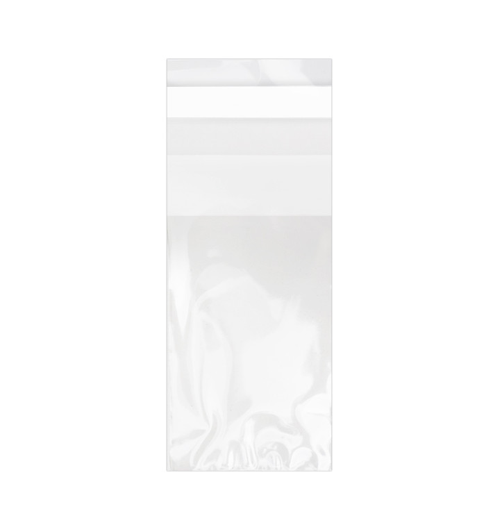 Bolsas de Plástico Biorientado con Solapa Adhesiva 4x6 cm G-160 (100 Uds)