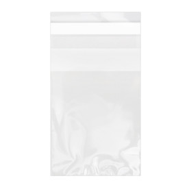 Bolsas de Plástico Biorientado con Solapa Adhesiva 6x8 cm G-160 (1000 Uds)