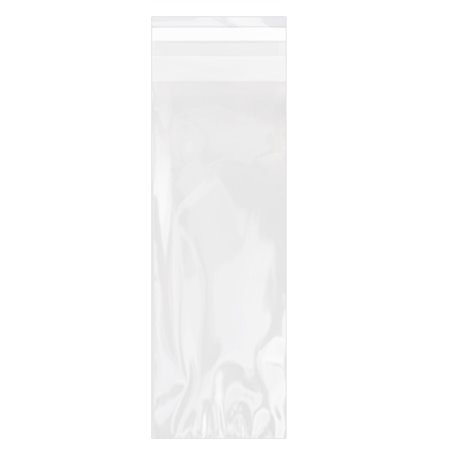 Bolsas de Plástico Biorientado con Solapa Adhesiva 7x20 cm G-160 (1000 Uds)