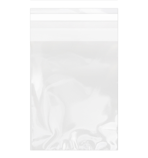 Bolsas de Plástico Biorientado con Solapa Adhesiva 15x22 cm G-160 (100 Uds)