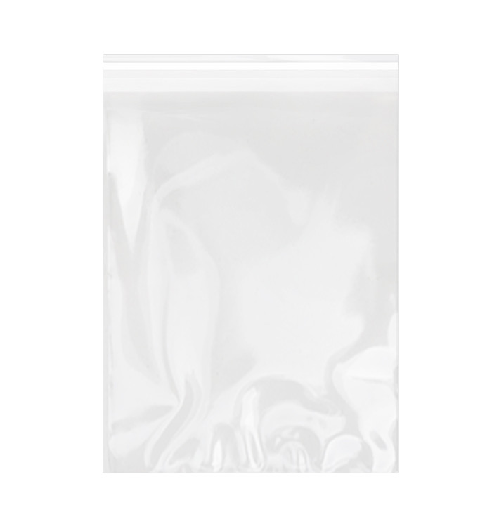 Bolsas de Plástico Biorientado con Solapa Adhesiva 30x40 cm G-160 (1000 Uds)