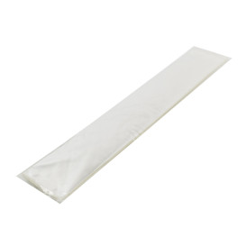 Bolsas de Plástico Biorientado con Solapa Adhesiva 7x40 cm G-160 (100 Uds)