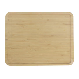 Bandeja de Bambú Cocktail 32,5x26,5x1cm (10 Uds)