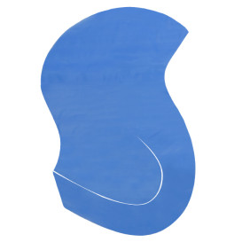 Gorro de Polietileno Tratamiento de Mechas Azul (50 Uds)