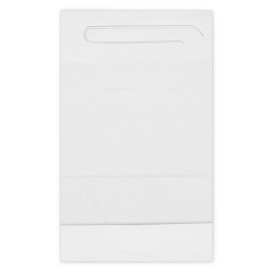 Babero Adulto con Bolsillo Blanco 36x65cm (125 Uds)