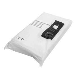 Babero Adulto con Bolsillo Blanco 36x65cm (125 Uds)