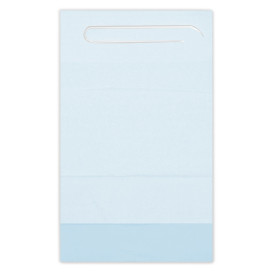 Babero Adulto con Bolsillo Azul 36x65cm (125 Uds)