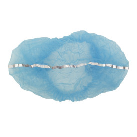 Cubrebarbas en TST de Polipropileno Azul Detectable (100 Uds)
