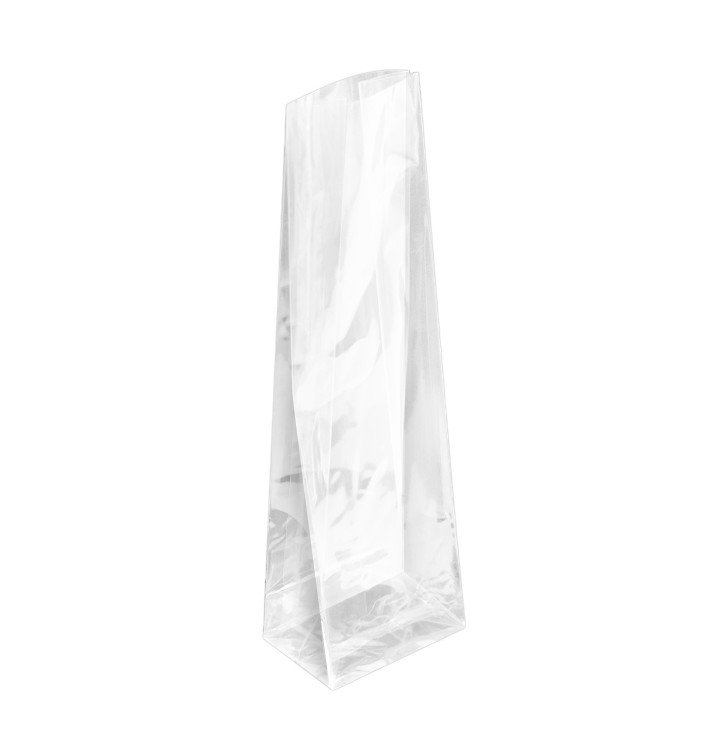 Bolsas Polipropileno Fondo Cuadrado 6x19+4cm G160 (100 Uds)