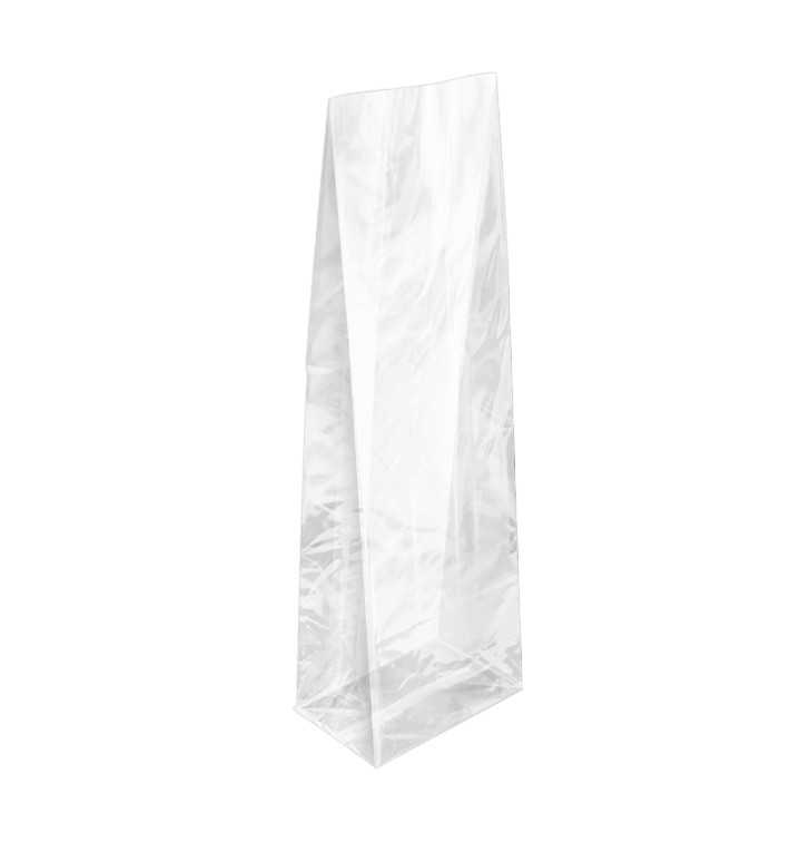 Bolsas Polipropileno Fondo Cuadrado 8x24+5cm G160 (1000 Uds)