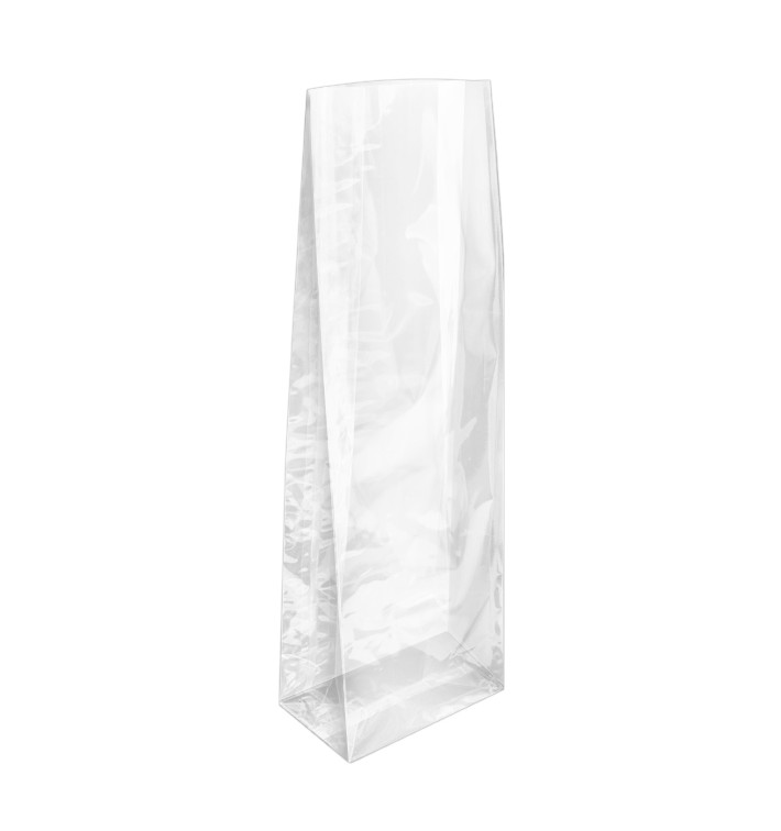 Bolsas Polipropileno Fondo Cuadrado 10x30+6cm G160 (100 Uds)