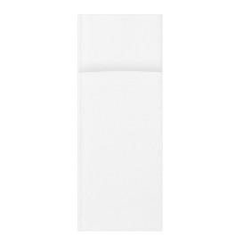 Servilleta Portacubiertos de Papel Blanco 30x40cm (30 Uds)