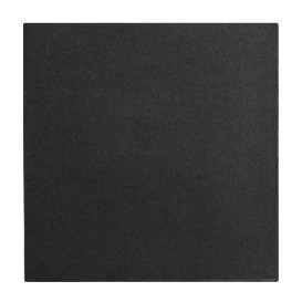 Servilleta de Papel Negro 2C Punta-Punta 33x33cm (1.200 Uds)