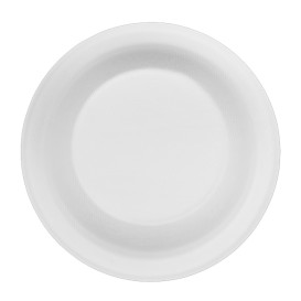 Bol Clásico Caña de Azúcar Bagazo Blanco 470ml (50 Uds)
