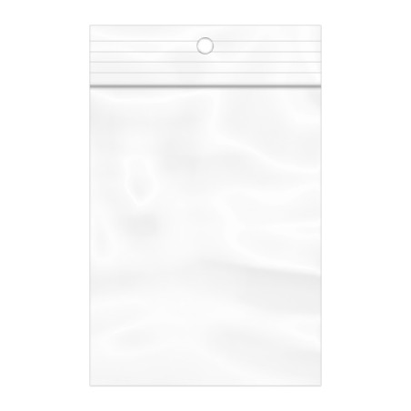 Bolsas Zip con Autocierre y Taladro Circular 6x8 cm G200 (100 Uds)