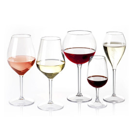 Copa Durable Tritan Transparente para Vino 510ml (6 Uds)