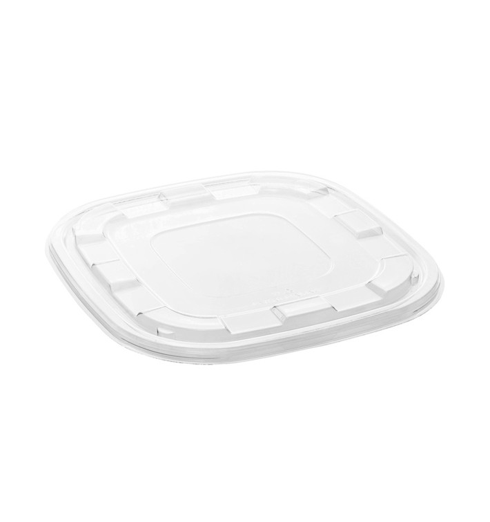 Tapa Plástico PET Transparente para Bol 36x36cm (25 Uds)
