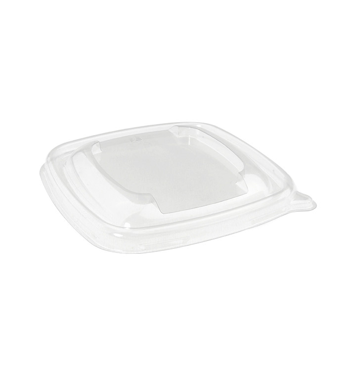 Tapa Plástico PET Transparente Bol 130x130mm (50 Uds)