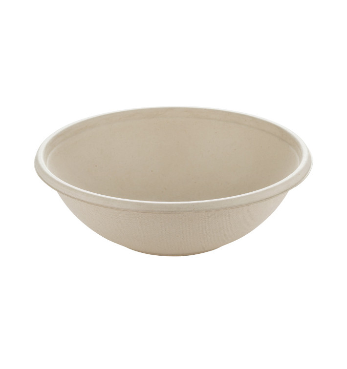 Bol de Caña de Azúcar "Buddha" 600ml Ø17x6cm (75 Uds)