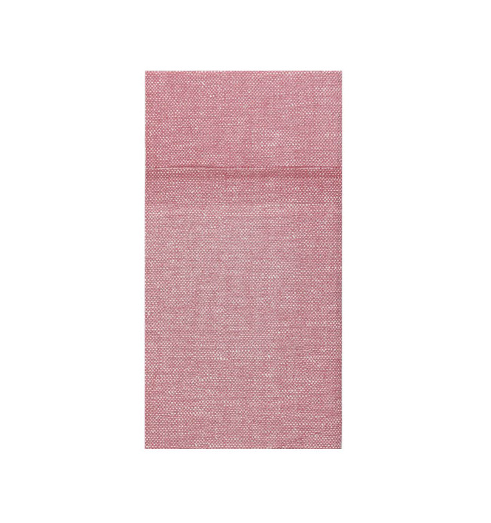 Servilleta Portacubiertos de Papel Vaquero Burdeos 40x40cm (30 Uds)