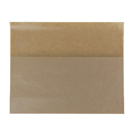 Sobre Antigrasa Kraft 21x17/11x3cm (2400 Uds)