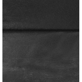 Bata Kimono en TST PP Con Cintas y Bolsillo Negro XL (100 Uds)