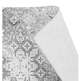 Mantel Individual Papel 30x40cm "Mosaico" Negro 40g/m² (1000 Uds)