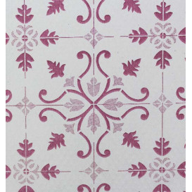 Mantel Individual Papel 30x40cm "La Valenciana" Burdeos 40g/m² (1000 Uds)
