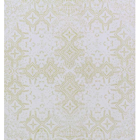 Mantel de Papel Cortado 1x1m "Mosaico" Beige 40g/m² (400 Uds)
