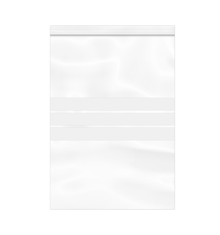 Bolsas ZIP Autocierre y Bandas 25x35cm G160 (1000 Uds)