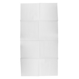 Toalla Peluqueria Air Laid Blanca 40x80cm 50g/m² (500 Uds)