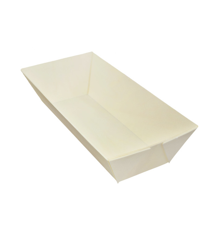 Barqueta de Madera 410ml 19,5x7,7cm (12 Uds)