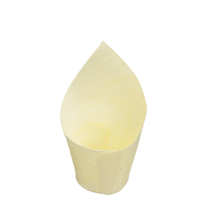 Cono de Madera Degustación 8cm (1.000 Uds)