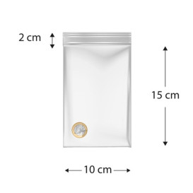 Bolsas ZIP con Autocierre 10x15cm G160 (100 Uds)