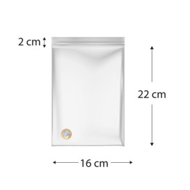 Bolsas ZIP con Autocierre 16x22cm G160 (100 Uds)