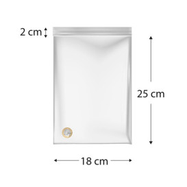 Bolsas ZIP con Autocierre 18x25cm G160 (100 Uds)