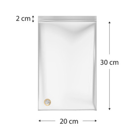 Bolsas ZIP con Autocierre 20x30cm G160 (100 Uds)