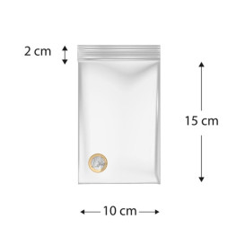 Bolsas ZIP con Cierre a Presion 10x15cm G200 (100 Uds)