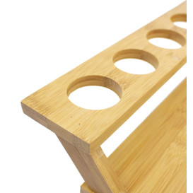 Soporte de Bambú para Pinchos y Conos 29x35,5x11,5cm (1 Ud)