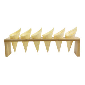 Soporte de Bambú para Conos 33,5x6x8cm (1 Ud)