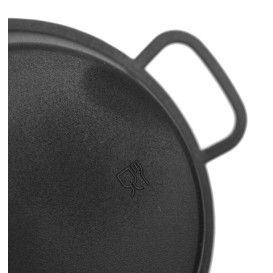 Paella PP Negra 120ml (20 Uds)