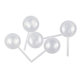 Pipeta Circular de Plástico para Catering 3ml 6cm (2.000 Uds)