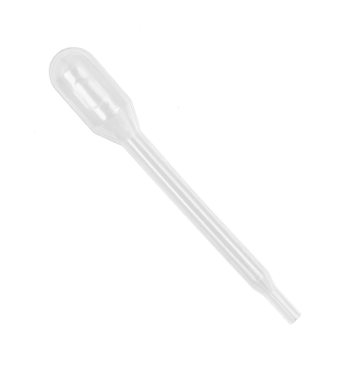 Pipeta de Plástico para Catering 0,5ml 7cm (2.000 Uds)