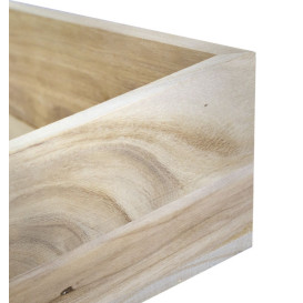 Caja para Presentación de Madera 60x40x7,5cm (1 Ud)