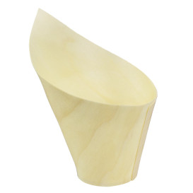 Cono de Madera Degustación 14cm (1.000 Uds)
