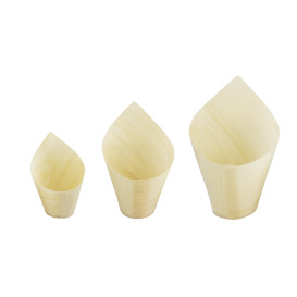 Cono de Madera Degustación 14cm (1.000 Uds)