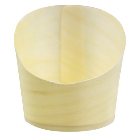 Vaso Degustación de Madera 85ml (1.000 Uds)