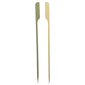 Pinchos de Bambú "Golf" Verde Natural 18cm (2.500 Uds)